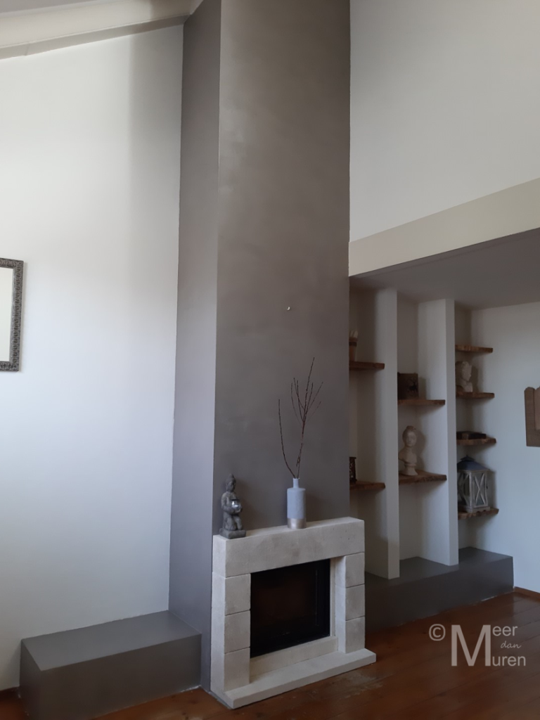Betonlook schouw basebeton