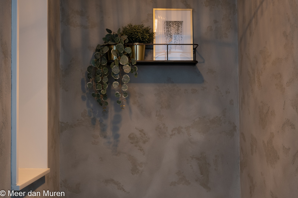betonlook wc toilet wandafwerking