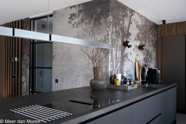 Behang in de keuken EQ Dekor Fiber Glass