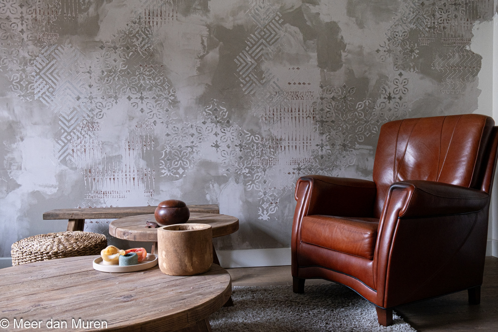 Design 3D stuc persoonlijke muur