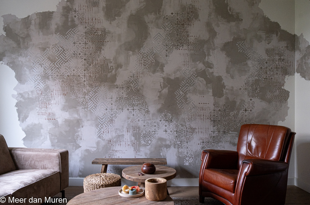 Design 3D stuc persoonlijke muur