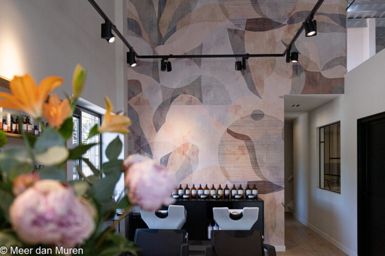 behangmurall Vival ByMaut kapsalon