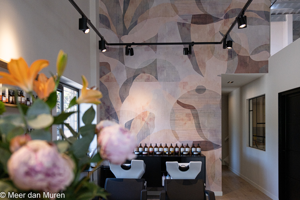 behangmurall Vival ByMaut kapsalon
