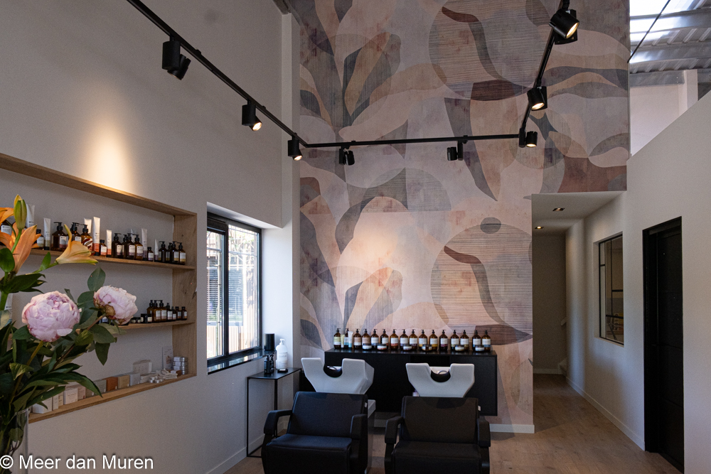 behangmurall Vival ByMaut kapsalon