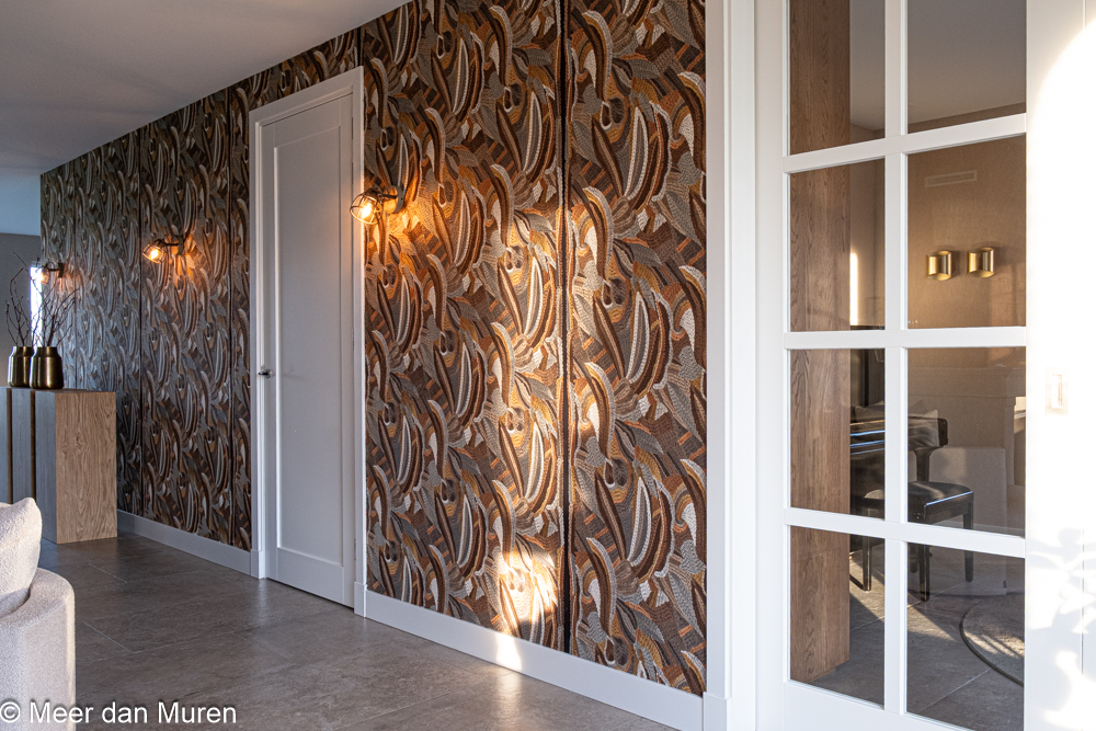 Meer dan Muren botanisch behang arte